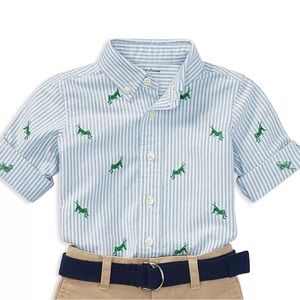 Ralph Lauren Boys' Grasshopper Oxford Shirt